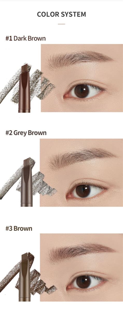 Etude House Drawing Eyebrow New #02 Gray Brown - WateryScenery