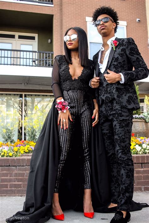 All Black Suit Prom