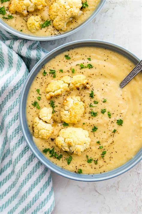 The Best Instant Pot Cauliflower Soup Recipe (Dairy Free) - Pure and Simple Nourishment