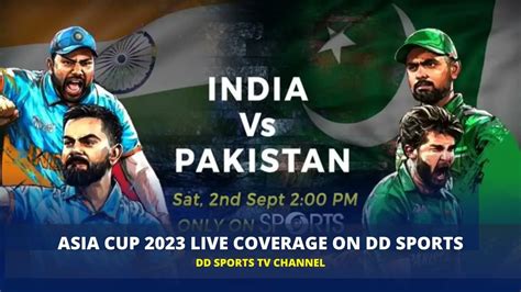 Asia Cup 2023 Final Live Coverage on DD Sports TV Channel SL vs IND ...