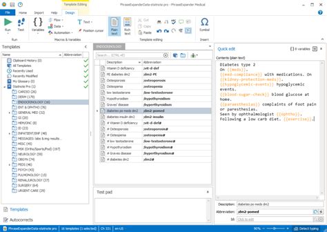 phraseexpander-statnotepro-endocrinology - Text expander for Windows - PhraseExpander