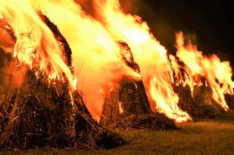 In Photos: Giant 'torches,' fireworks light up night sky on shore of Japan's largest lake - The ...