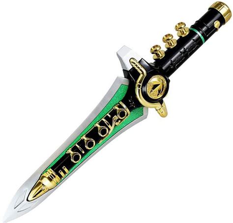 Power Rangers Mighty Morphin Legacy Green Dragon Dagger 11 Roleplay Toy Bandai America - ToyWiz