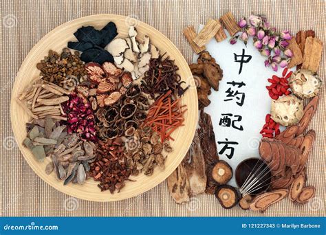 Acupuncture Therapy and Chinese Herbs Stock Image - Image of care, acupuncture: 121227343