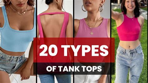 20 Different Types of Tank Tops to Elevate Your Summer Style