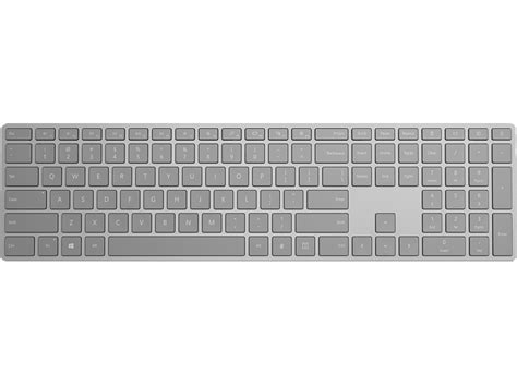 MICROSOFT Modern Keyboard mit Fingerprint-ID Tastatur Silber Tablet Tastaturen | MediaMarkt
