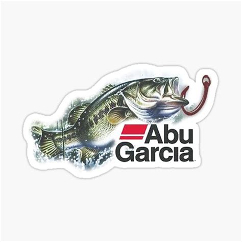 "abu > garcia > grey 66" Sticker for Sale by cariprob | Redbubble