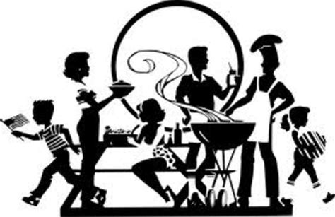 Free Clip Art Dinner Party - Best Free Library