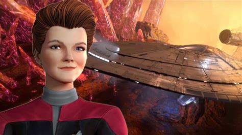 Star Trek: Prodigy - First Extended Look at Hologram Captain Janeway ...