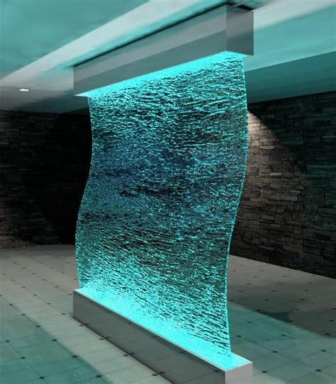 RevitCity.com | Image Gallery | Glass Waterfall | Glass waterfall ...