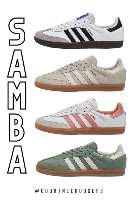 Adidas Samba Sneakers in New Colors