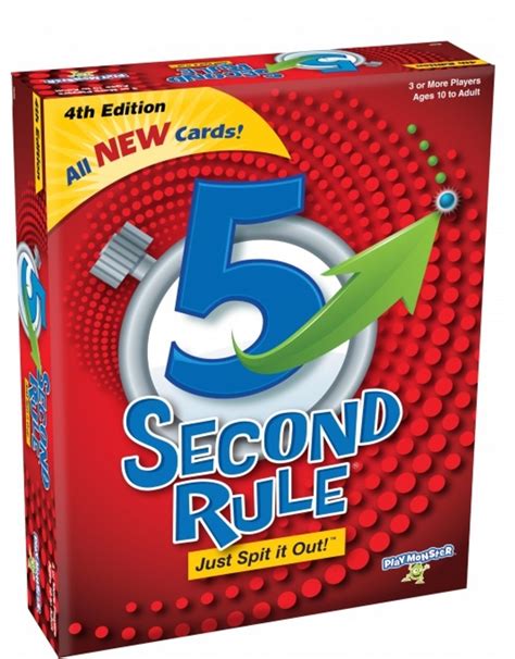 5 Second Rule 4th Edition - Tumbleweed Toys