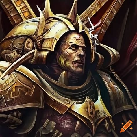 Image of mortarion, primarch of the death guard legion on Craiyon