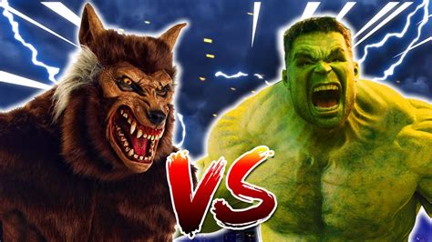 Sneak Attack Beast Battle | Giant Werewolf vs Ultimate Hulk - YouTube