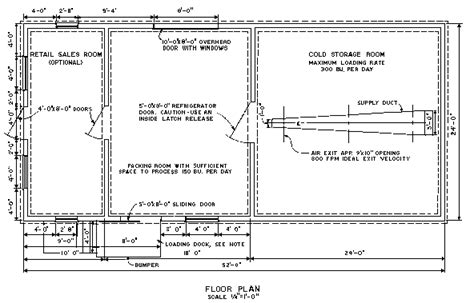 Cold Storage Floor Plan - floorplans.click