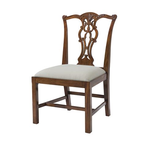 Reproduction Chippendale Side Chair |English Antiques - Caledonian, Inc ...