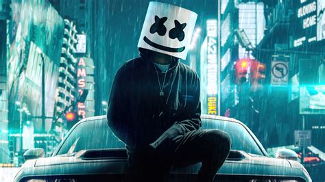 DJ, Marshmello, 4K, #4.3137 Wallpaper PC Desktop