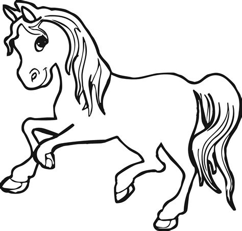 Cool Horse Coloring Pages PDF Printable - Coloringfolder.com | Horse coloring, Horse coloring ...