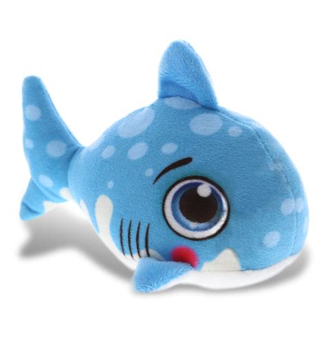 DolliBu Blue Shark Stuffed Animal Plush Toy, Kids & Adults Huggable Shark Cuddle Gifts, Cute ...