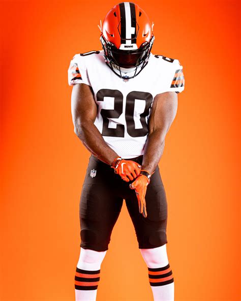 2020 Browns Uniform Reveal | Cleveland browns new uniforms, Football ...