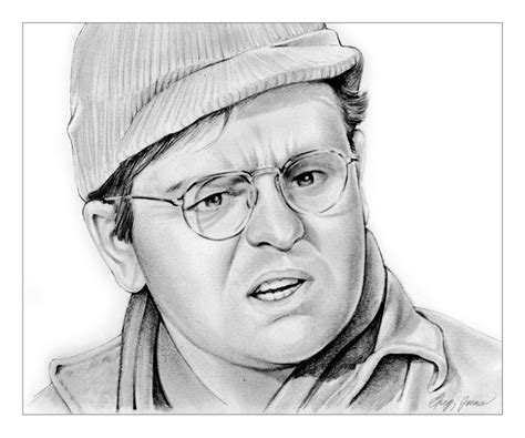 Gary Burghoff by Greg Joens [©2012] | Celebrity drawings, Celebrity ...