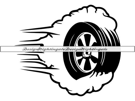 Tire in Smoke SVG Burnout Tire SVG Tire Svg Car Svg Tire - Etsy Canada