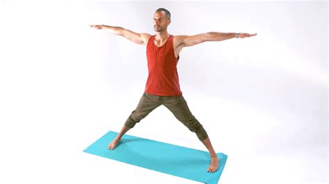 Warrior II Pose: How to Practice Virabhadrasana II Sahara Rose, Standing Posture, Arm Stretches ...