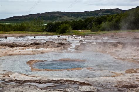 Geysir Eruption Sequence - Stock Image - C028/5129 - Science Photo Library