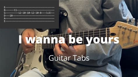 I wanna be yours by Arctic Monkeys | Guitar Tabs in 2024 | Guitar tabs, Nirvana guitar, Guitar ...