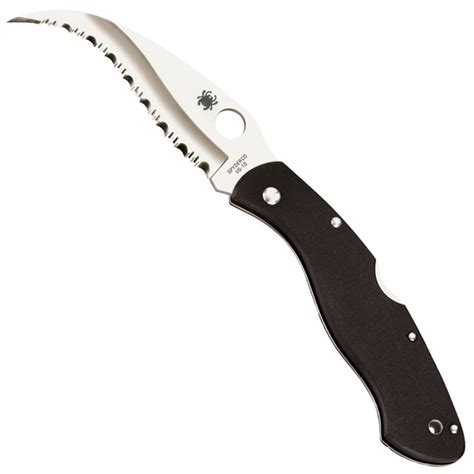 Spyderco Civilian Black G-10 Handle Folding Knife | Camouflage.ca