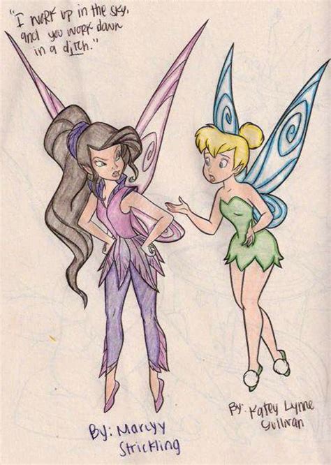 TinkerBell and Vidia by Kateyy22 on DeviantArt