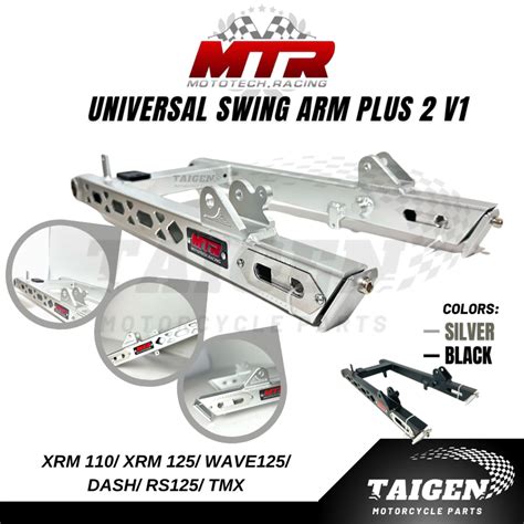 MTR Universal Swing Arm Plus 2 V1 Diamond Cut Wave Xrm Smash Dash RS125 TMX | Shopee Philippines