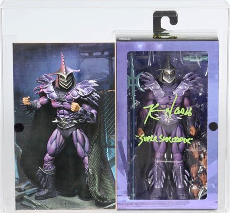 CUSTOM 2021 Neca Reel Toys Teenage Mutant Ninja Turtles II Boxed Action Figure - Super Shredder ...