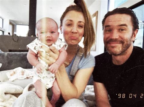 Kaley Cuoco, Tom Pelphrey celebrate first anniversary with baby girl