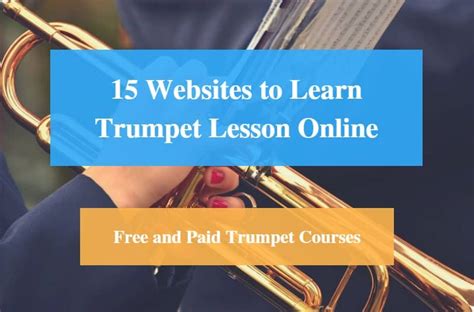 15 Websites to Learn Trumpet Lesson Online (Free and Paid Trumpet Courses) - CMUSE