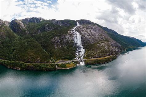 Excursión a la cascada Langfoss para cruceros desde Haugesund