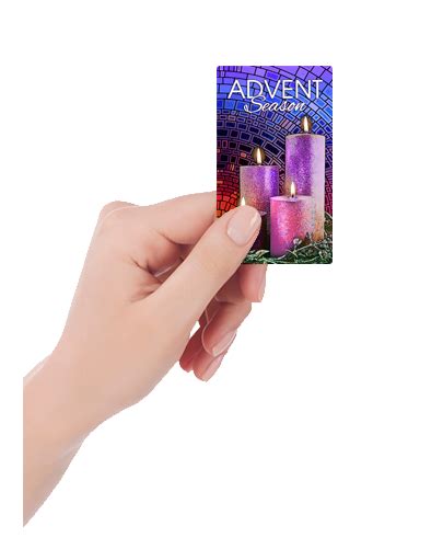 Advent Candles Prayer Card – Diocesan