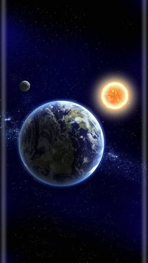 Earth And Moon, Earth Moon and Sun HD phone wallpaper | Pxfuel