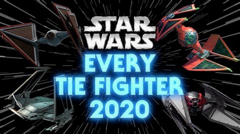 Every TIE Fighter Type and Variant in Star Wars Canon (2020) - YouTube