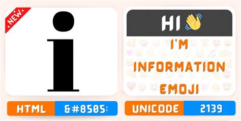 Information Emoji Copy Paste, ℹ Meaning | Unicode