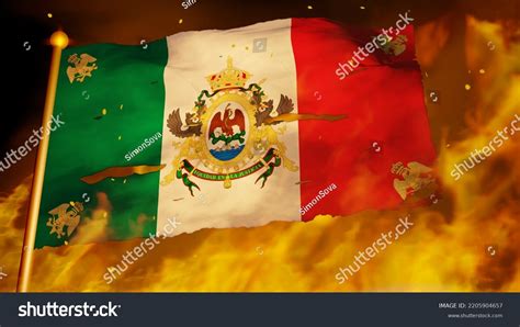 Flag Of Second Mexican Empire Stock Photos - 1 Images | Shutterstock