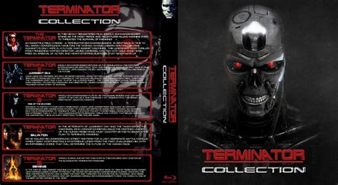 Terminator Collection Custom Blu-ray Cover | Terminator, Blu, Blu ray