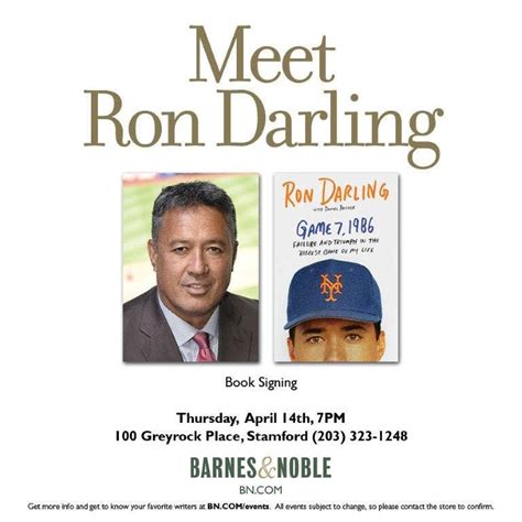 Ron Darling Book Signing | Darien, CT Patch