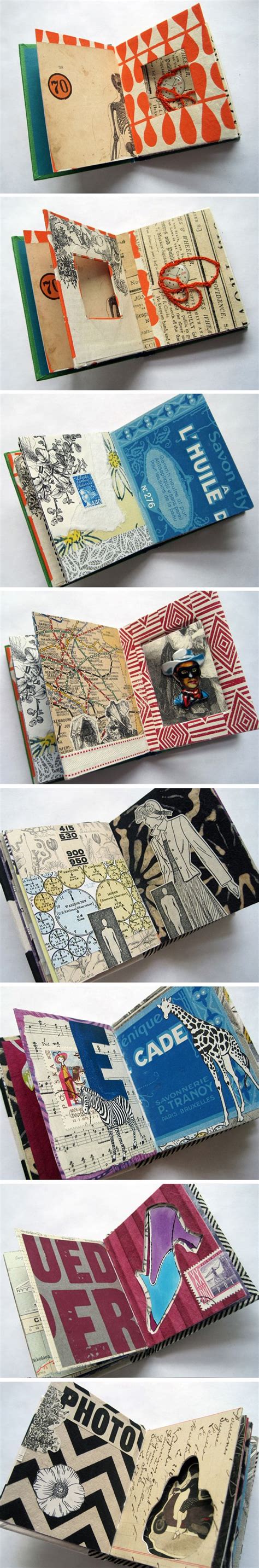 Book Art + Collage by Trish Leavitt, via Behance | Book art, Altered ...