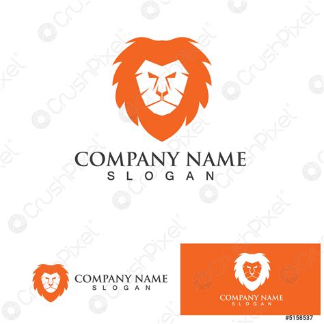 Lion King logo vector illustration designgold lion king head sign ...