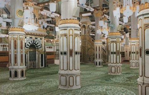 Ar Raudhah Masjid al Nabawi | Mesjid, Mekah