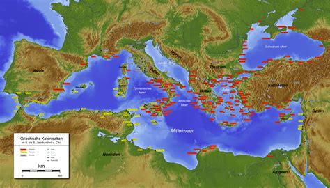 Greek & Phoenician Colonies (Illustration) - World History Encyclopedia