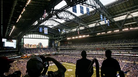 Lucas Oil Stadium, home of the Colts, ranked No. 1 NFL stadium