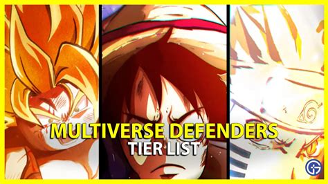 Multiverse Defenders Tier List September 2023