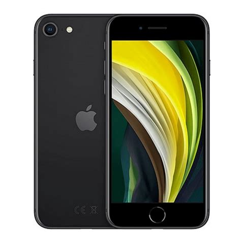 Apple iPhone SE (2020), Cricket, Black, 64 GB, Screen - Tanga